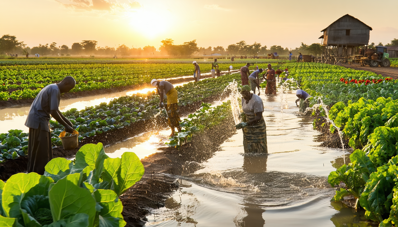 découvrez comment à thiès, sénégal, des maraîchers innovants utilisent les eaux usées recyclées pour créer des solutions durables face au changement climatique, contribuant ainsi à une agriculture résiliente et à la préservation des ressources en eau.