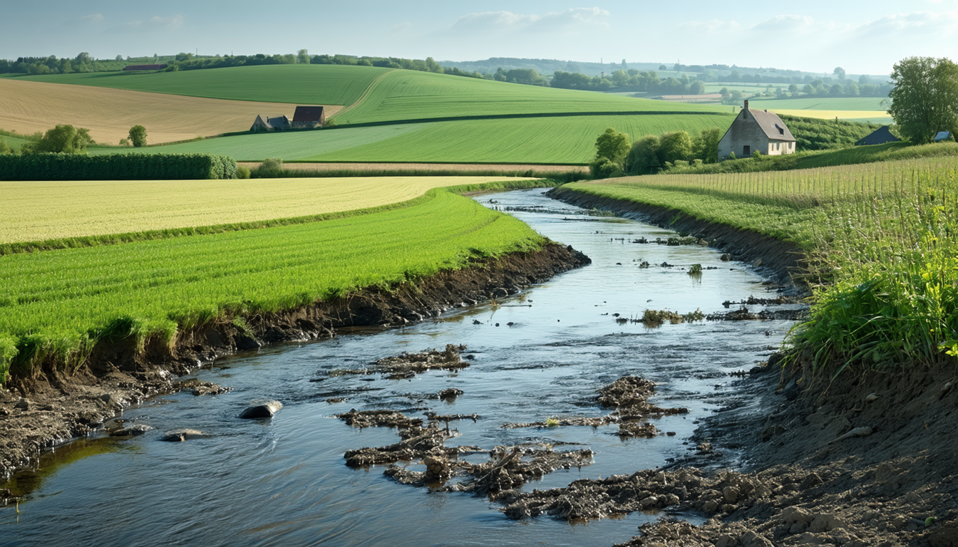 découvrez les enjeux critiques de la pollution des sols et des eaux dans le calvados. cet article explore les problèmes d'assainissement auxquels la région est confrontée, mettant en lumière les défis environnementaux et les solutions potentielles.