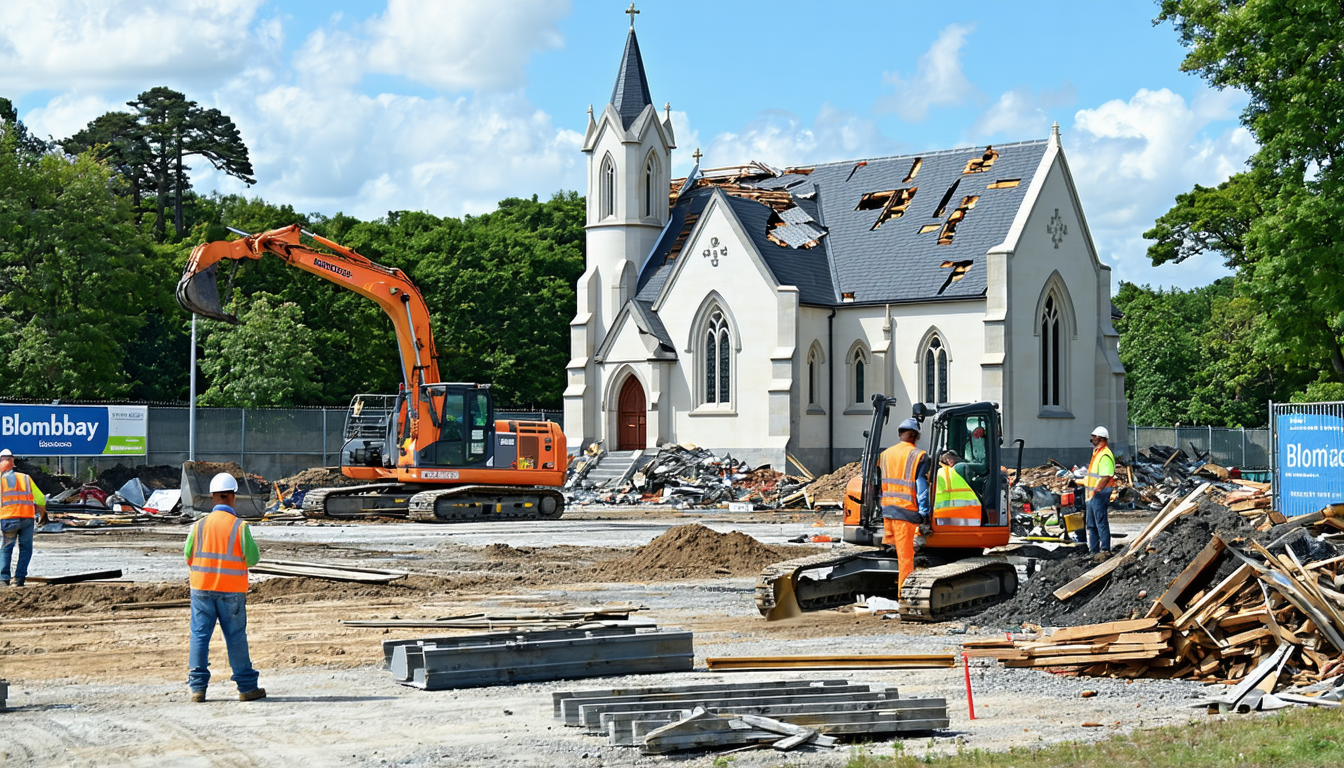 découvrez les implications de l'interruption du projet d'assainissement collectif à blombay, soulignant l'urgence de remplacer le toit de l'église pour assurer la pérennité des infrastructures locales et préserver le patrimoine architecturale.