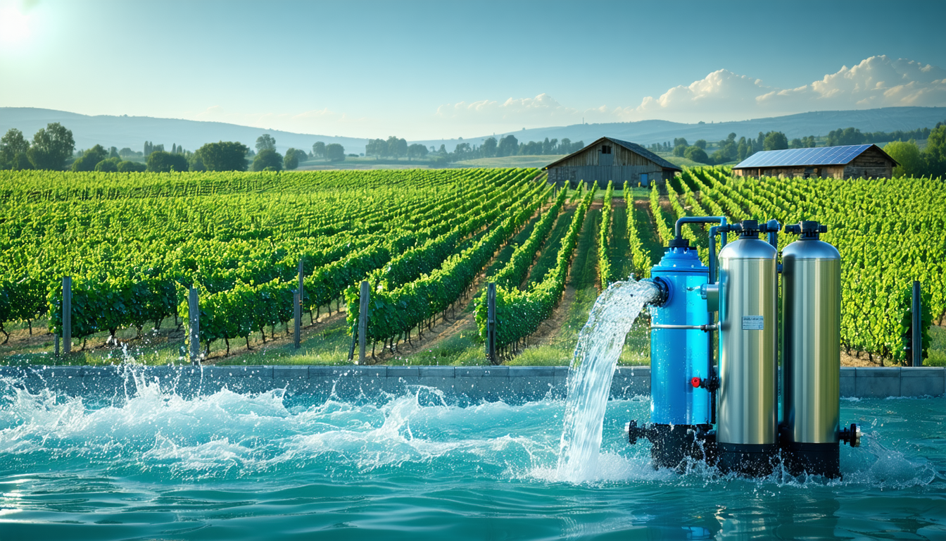 découvrez comment offrir aux vignerons des solutions innovantes pour la réutilisation de l'eau, favorisant une agriculture durable et respectueuse de l'environnement. adoptez de nouvelles pratiques pour optimiser les ressources hydriques dans la viticulture.